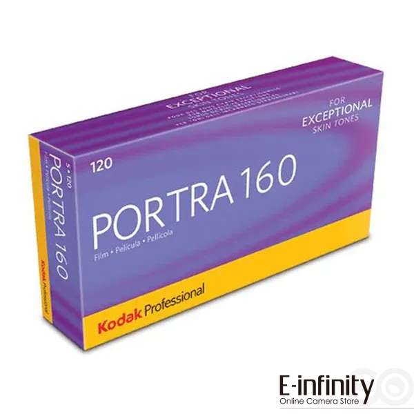 Kodak Professional Portra 160 120 Film (5 Pack)