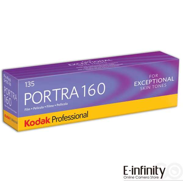 Film Kodak Professional Portra 160 135-36 (pachet de 5)