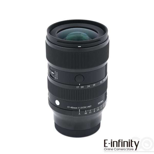 Sigma 17–40 mm f/1,8 DC Art-Objektiv für Sony E-Mount