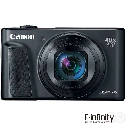 Canon PowerShot SX740 HS Digitalkamera (Schwarz)