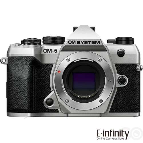 Olympus OM SYSTEM OM-5 II Mirrorless Camera Body (Sliver)