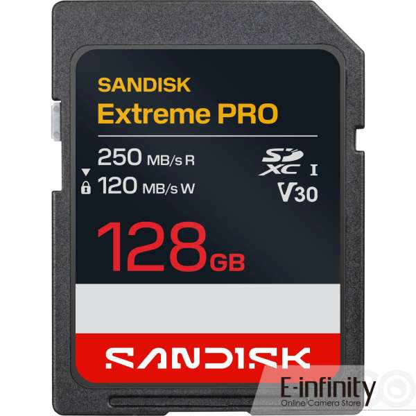 SanDisk 128GB Extreme PRO UHS-I SDXC Memory Card