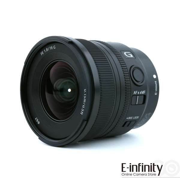Buy Sony FE 16mm f/1.8 G Lens (SEL16F18G) - E-Infinity