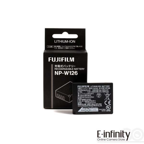 Genuine NP-W126 Li-on Battery for X-Pro1, X-E1, X-E2, X-T1