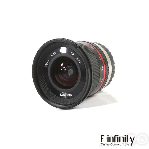 Buy Samyang 12mm f/2.0 NCS CS Lens for Micro Four Thirds - E-Infinity