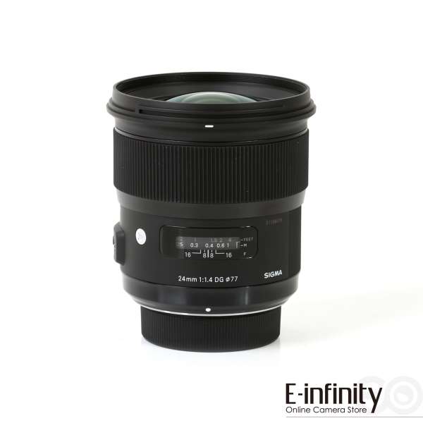 Buy Sigma 24mm f/1.4 DG HSM Art Lens for Canon EF - E-Infinity
