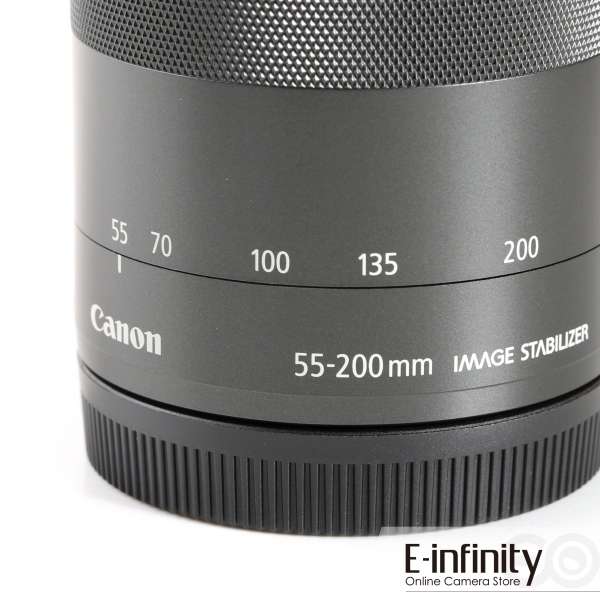 Buy Canon EF-M 55-200mm f/4.5-6.3 IS STM Lens F4.5-6.3 (Black