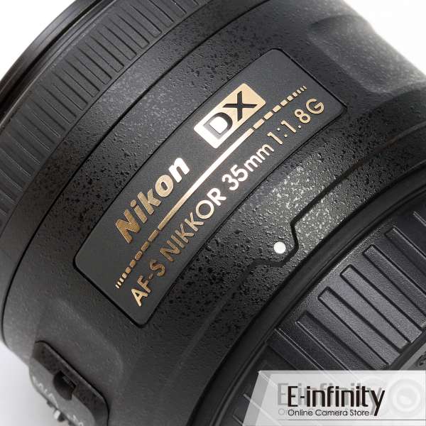 Buy Nikon AF-S DX Nikkor 35mm F1.8 G Lens - E-Infinity
