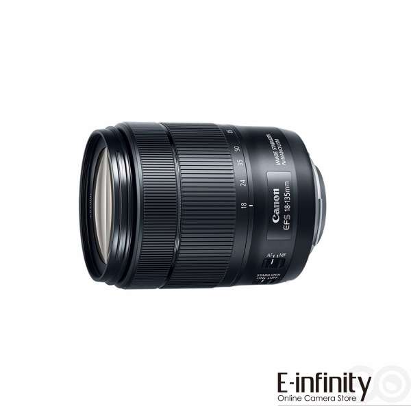 Objektiv Canon EF-S 18-135 mm f/3,5-5,6 IS USM Nano USM (bílá krabička)