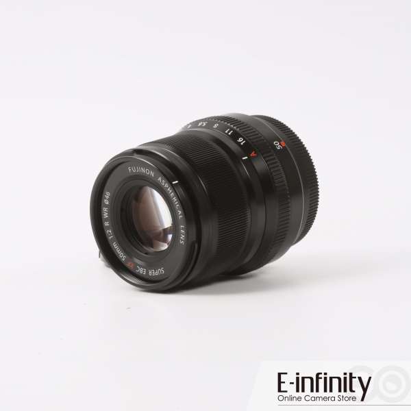 Fujifilm XF 50mm f/2 R WR Lens (Black)