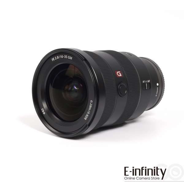 Objectif Sony FE 16-35 mm f/2,8 GM plein format à monture E (SEL1635GM)