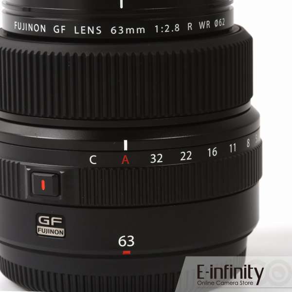Buy Fujifilm GF 63mm f/2.8 R WR Medium Format Lens G-Mount GFX - E