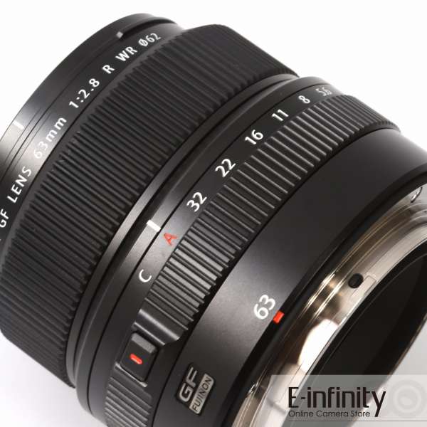 Buy Fujifilm GF 63mm f/2.8 R WR Medium Format Lens G-Mount GFX - E