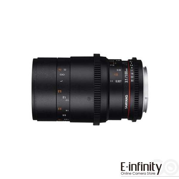Buy Samyang 100mm T3.1 VDSLRII Macro Cine Lens for Sony E Mount