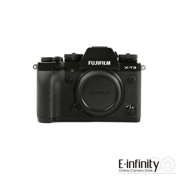 Boîtier d'appareil photo numérique sans miroir Fujifilm X-T3 uniquement (noir)