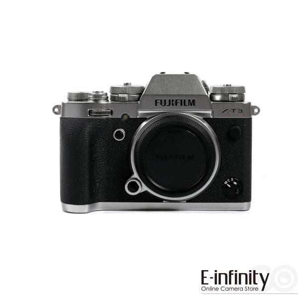 Fujifilm X-T3 Mirrorless Digital Camera Body Only (Silver)