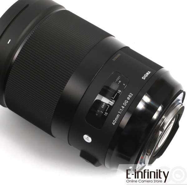 Buy Sigma 40mm f/1.4 DG HSM Art Lens for Canon EF - E-Infinity