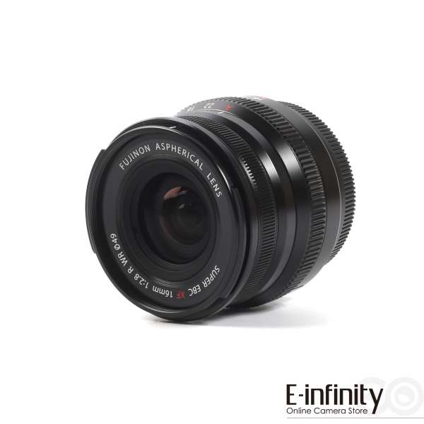 Fujifilm XF 16mm f/2.8 R WR Lens (Black)