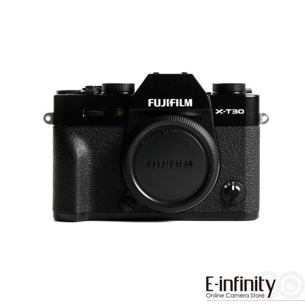 Boîtier d'appareil photo numérique sans miroir Fujifilm X-T30 uniquement (noir)