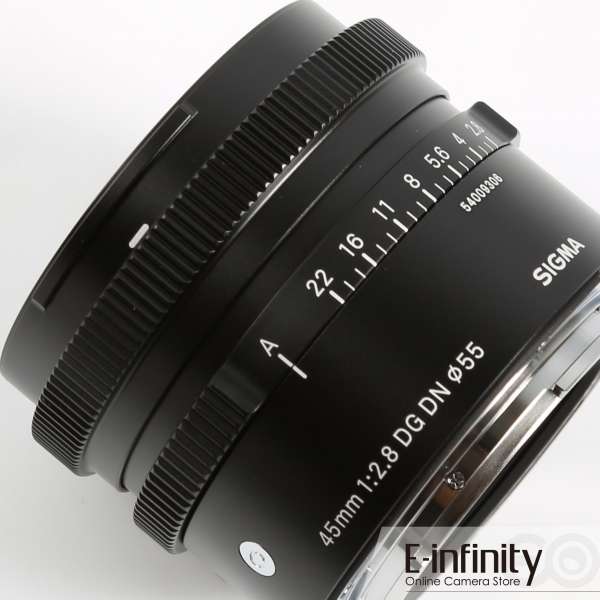Buy Sigma 45mm f/2.8 DG DN Contemporary Lens for Sony E - E-Infinity