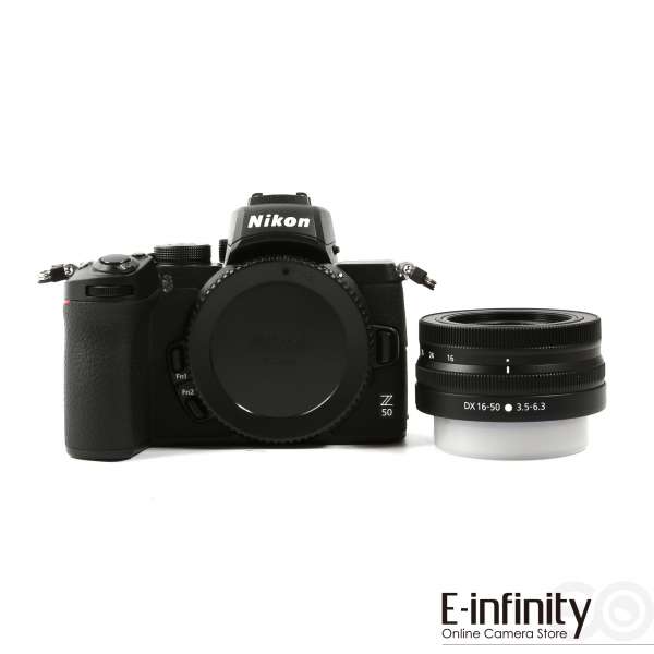 Nikon Z50 Mirrorless Digital Camera with 16-50mm Lens