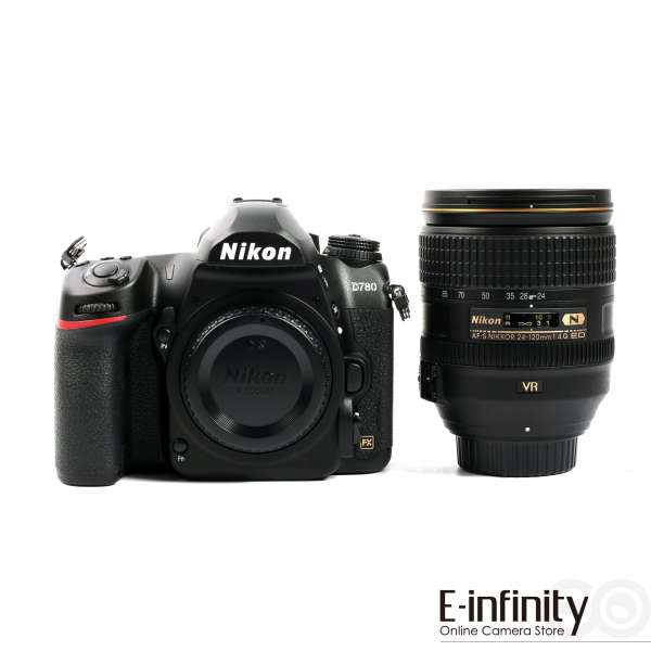 Appareil photo reflex numérique Nikon D780 avec kit d'objectif 24-120 mm