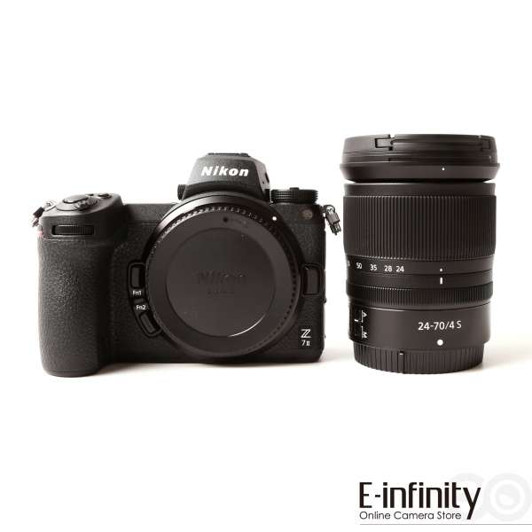 Nikon Z7 II Mirrorless Digital Camera with 24-70mm f/4 Lens