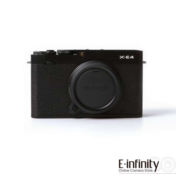 Fujifilm X-E4 Mirrorless Digital Camera Body Only (Black)