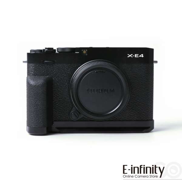 Fujifilm X-E4 spiegelloze digitale camera met MHG-XE4 en TR-XE4 kit (zwart)
