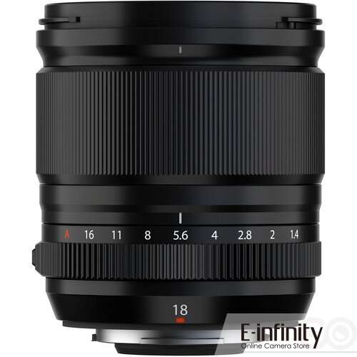 Fujifilm XF 18mm f/1.4 R LM WR Lens (Black)