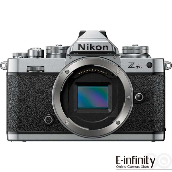 Nikon Z fc Mirrorless Digital Camera (Body Only) (Silver)