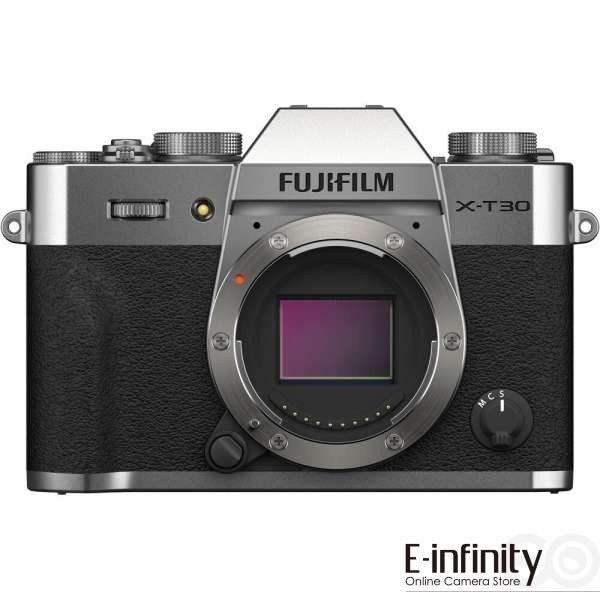 Boîtier d'appareil photo numérique sans miroir Fujifilm X-T30 II uniquement (argent)