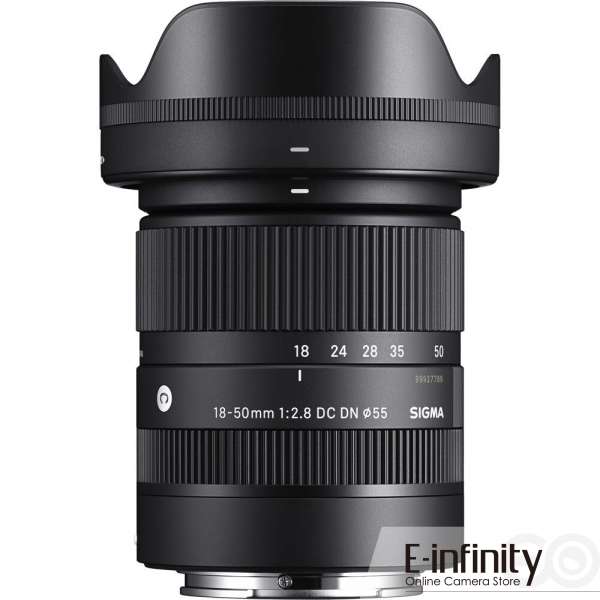 Sigma 18-50 mm f/2,8 DC DN Zeitgenössisches Objektiv für Sony E Mount