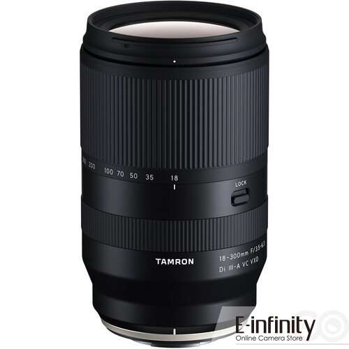 Tamron 18-300 mm f/3,5-6,3 Di III-A VC VXD Objektiv für Fujifilm X Mount (B061X)